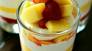 Mousse Mangue Fraises