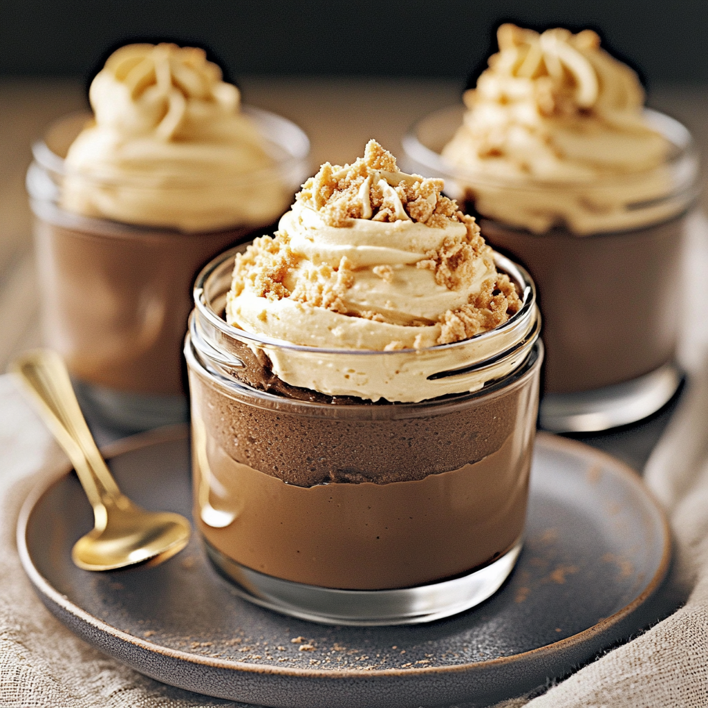 la Mousse au Chocolat et Chantilly aux Spéculoos