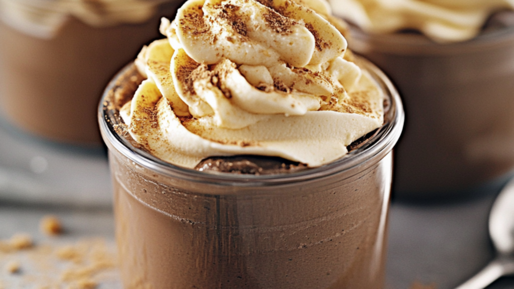 la Mousse au Chocolat et Chantilly aux Spéculoos
