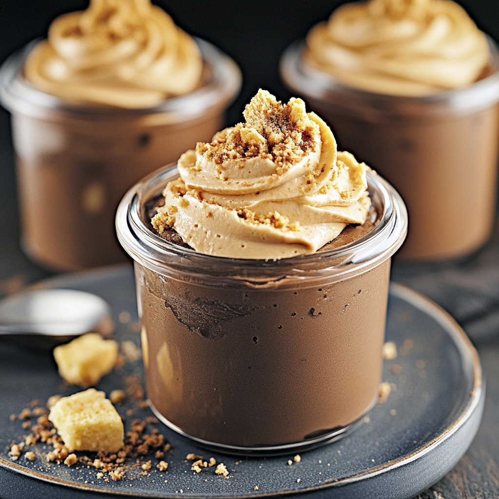 la Mousse au Chocolat et Chantilly aux Spéculoos