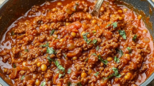 Sauce Bolognaise Maison