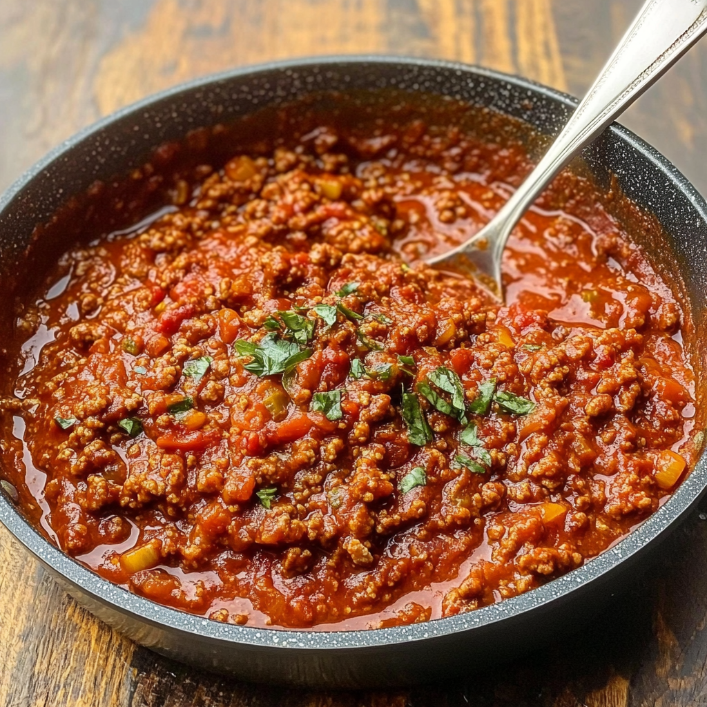 Sauce Bolognaise Maison