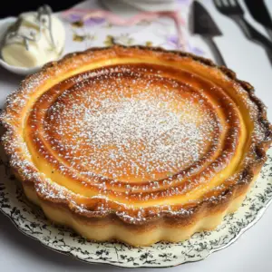 Tarte Alsacienne au Fromage Blanc