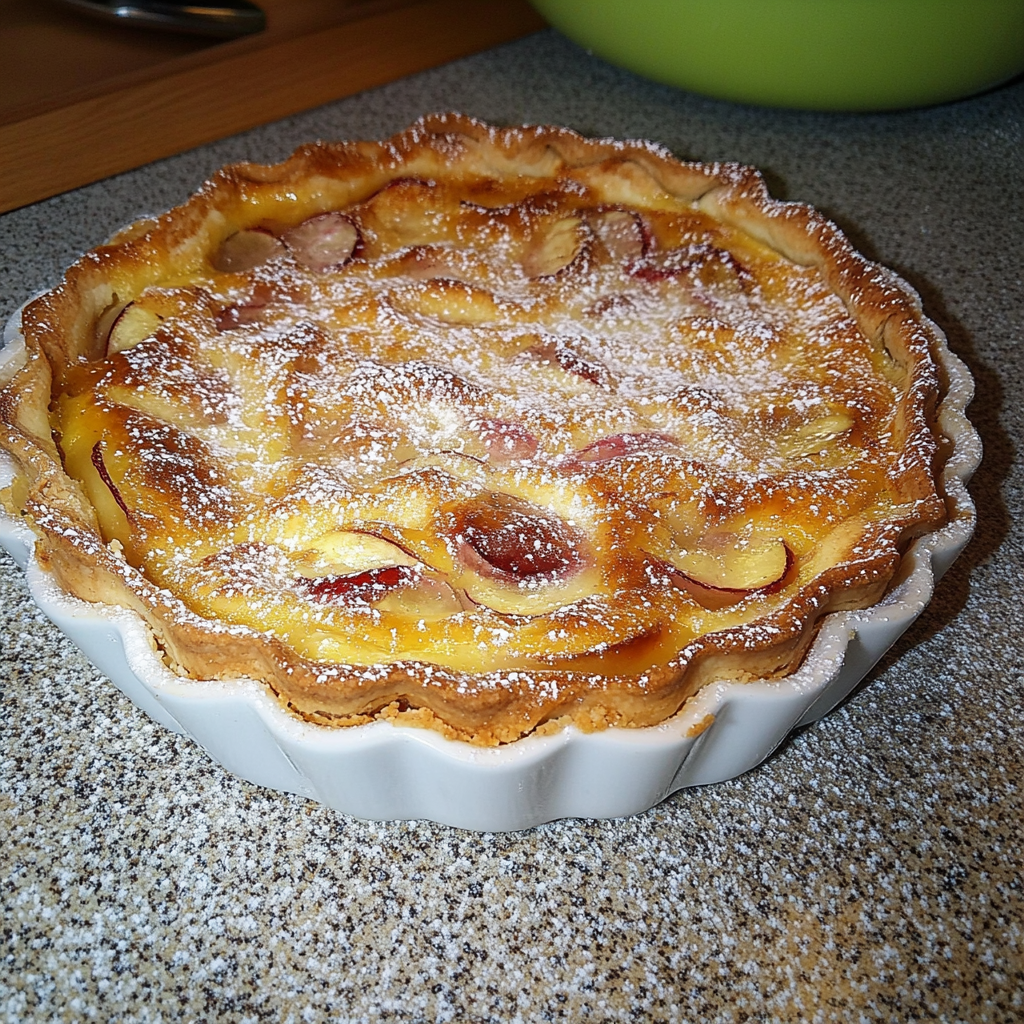 Tarte à la Rhubarbe de Mamie