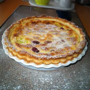 Tarte à la Rhubarbe de Mamie