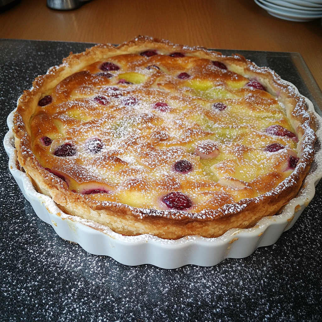 Tarte à la Rhubarbe de Mamie
