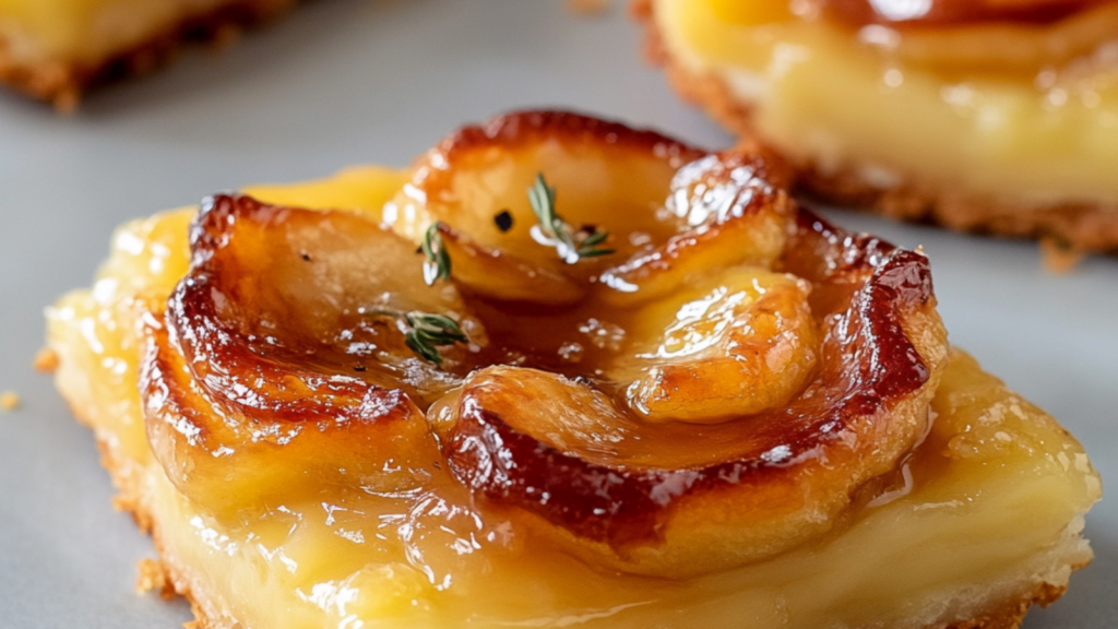 Mini Tartes Tatin Tartiflette