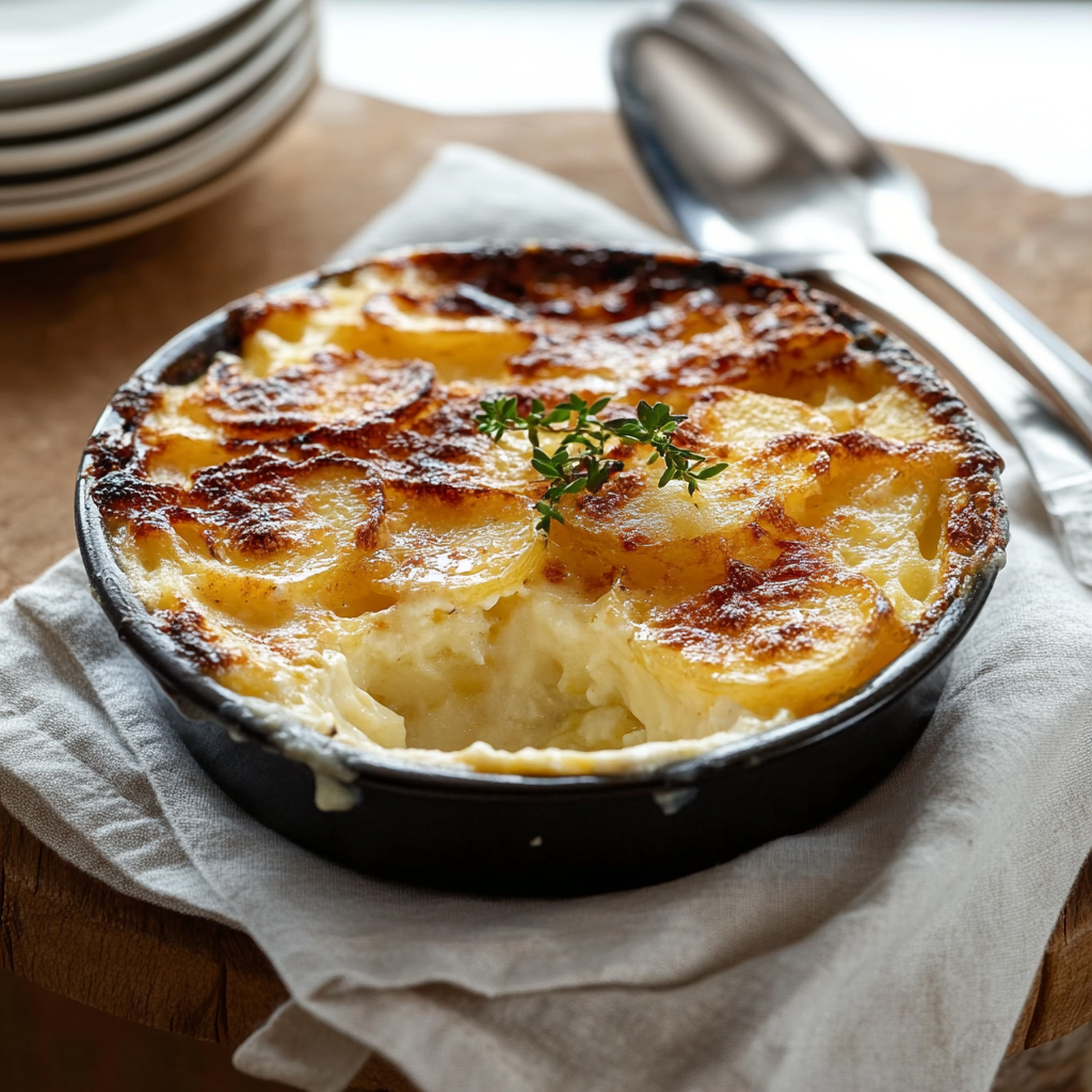 gratin de pommes de terre sans crème