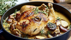 Recette Savoureuse de Poulet à la Forestière: Étape par Étape pour un Festin Gourmand