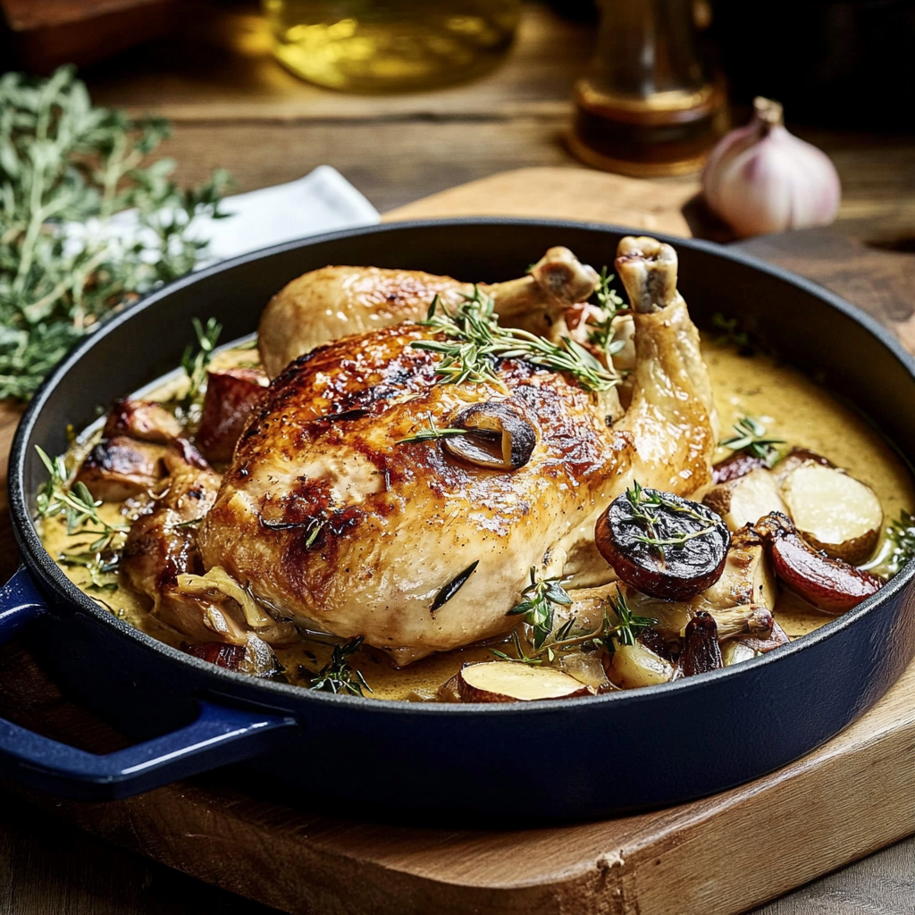 Recette Savoureuse de Poulet à la Forestière: Étape par Étape pour un Festin Gourmand
