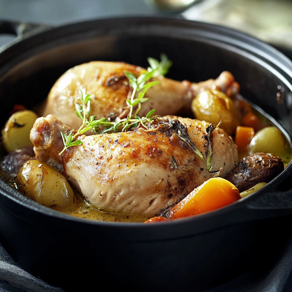 Poule au Pot à l'Ancienne