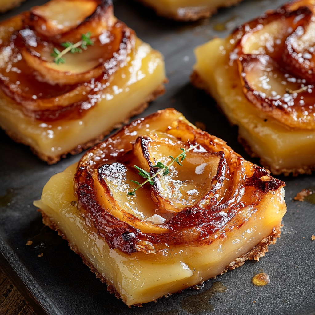 Mini Tartes Tatin Tartiflette