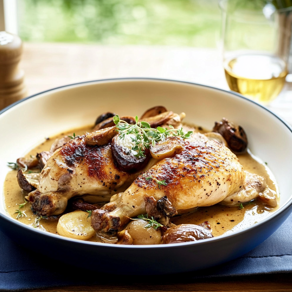Recette Savoureuse de Poulet à la Forestière: Étape par Étape pour un Festin Gourmand