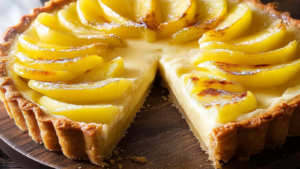 Tarte aux Pommes à la Crème Pâtissière