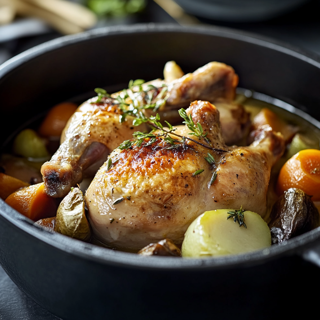 Poule au Pot à l'Ancienne
