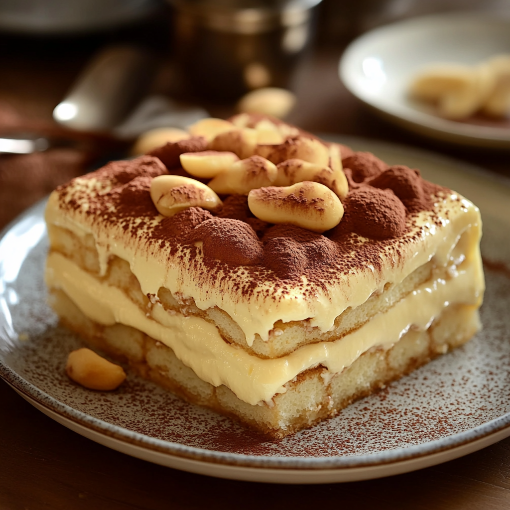 Tiramisu à la crème pâtissière