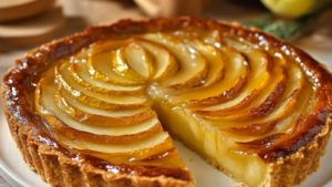 Tarte aux Pommes Crémeuse