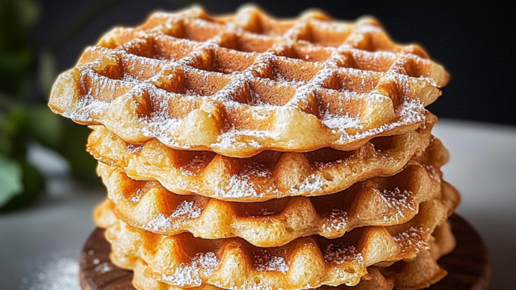 recette gaufres liégeoises