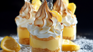Recette Verrines Citron Meringuées