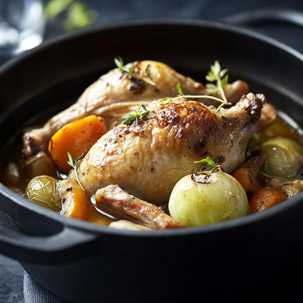 Poule au Pot à l'Ancienne