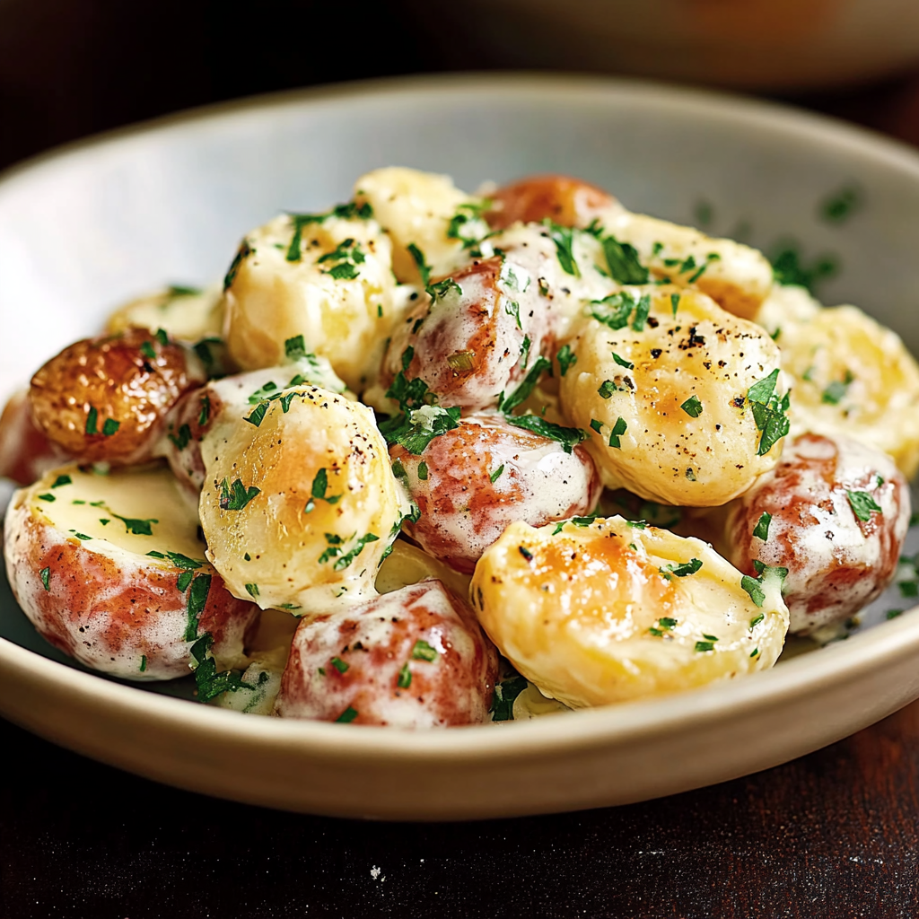 Pommes de Terre à la Sauscisse et aux Œufs
