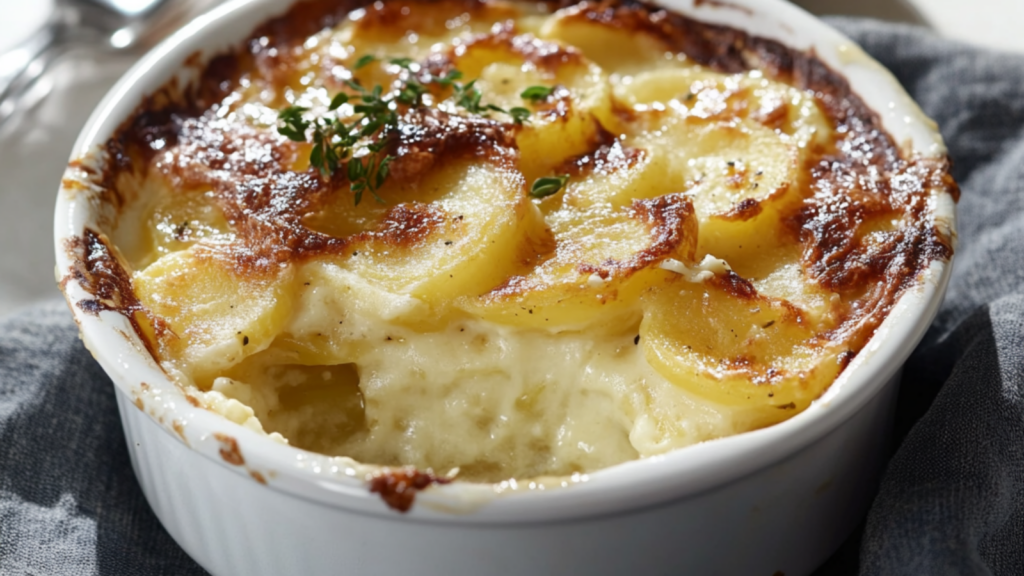 gratin de pommes de terre sans crème