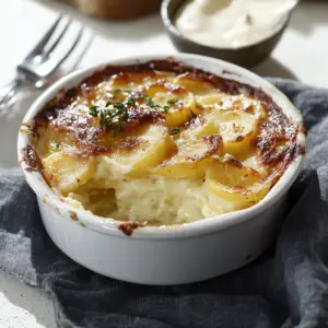 gratin de pommes de terre sans crème