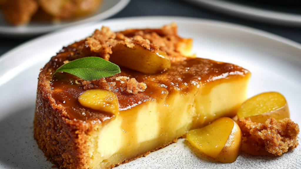 Délice Automnal : Gâteau au Yaourt Pommes et Caramel Beurre Salé