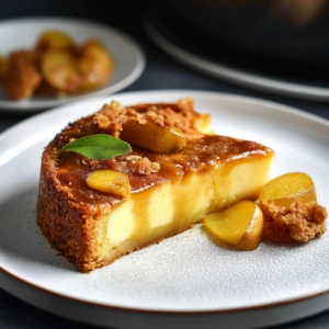 Délice Automnal : Gâteau au Yaourt Pommes et Caramel Beurre Salé