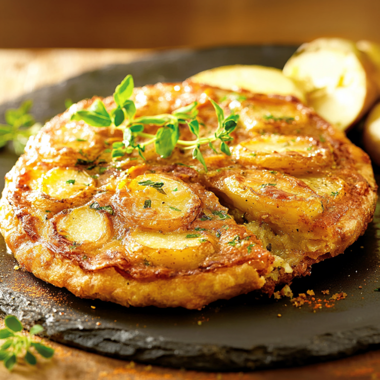 Recette Galette Pommes Terre Alsace : Tradition Authentique