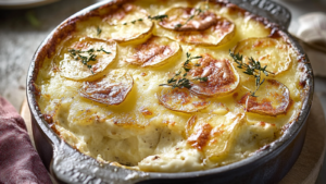 Savourez l'Authenticité Normande : Recette de Gratin de Pommes de terre au Camembert