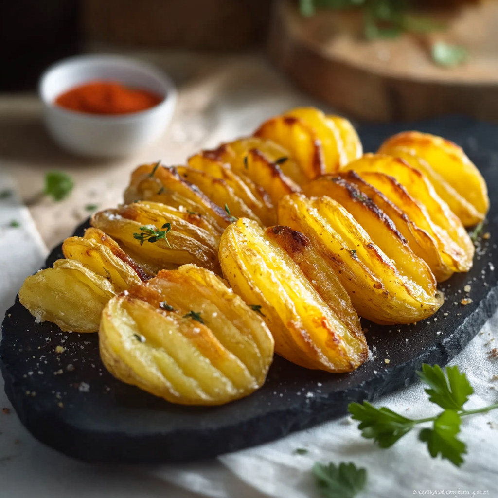 Pommes de terre au four croustillantes express : Une Recette Inratable et Savoureuse