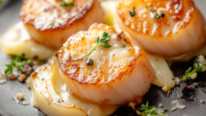 Voyage Culinaire Enchanté : Coquilles Saint-Jacques, Poireaux
