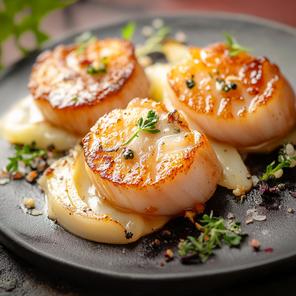 Voyage Culinaire Enchanté : Coquilles Saint-Jacques, Poireaux