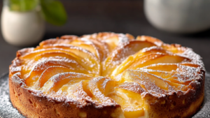 gâteau au yaourt et aux pommes