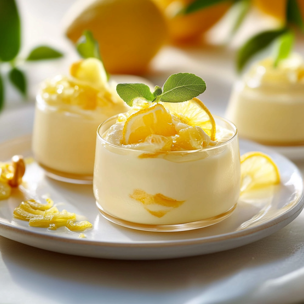 mousse au citron