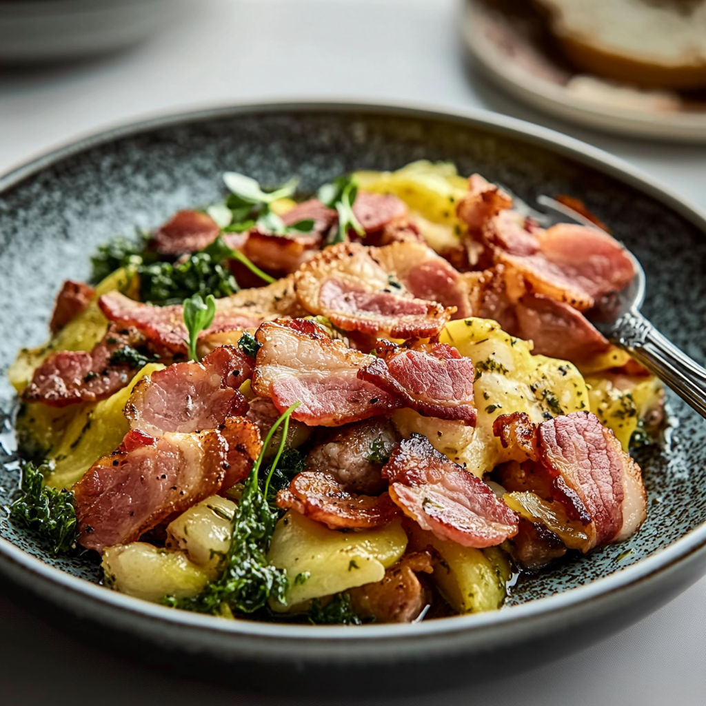 Chou Sauté au Bacon depuis recettemoderne.com