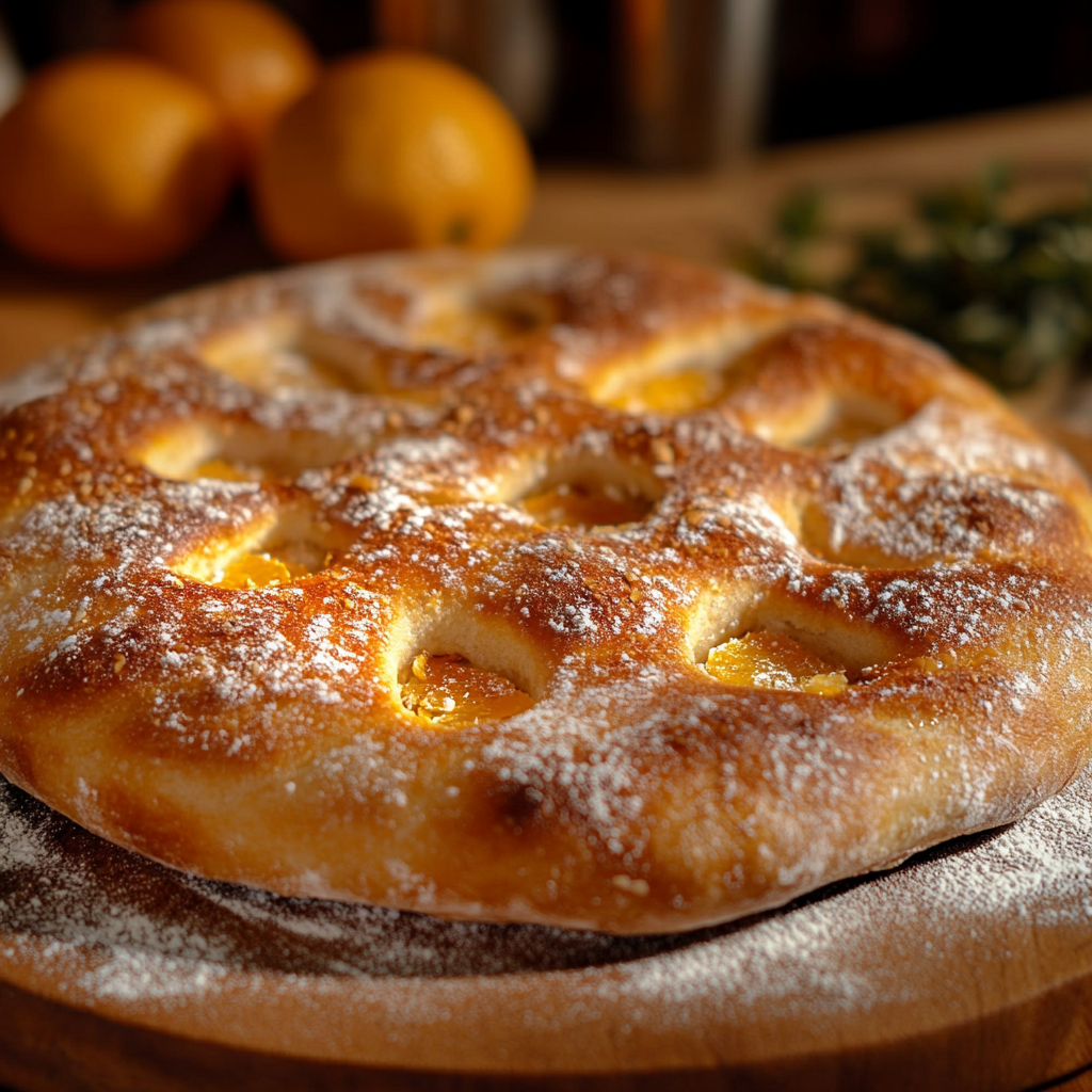 Fougasse Sucrée à la Fleur d'Oranger