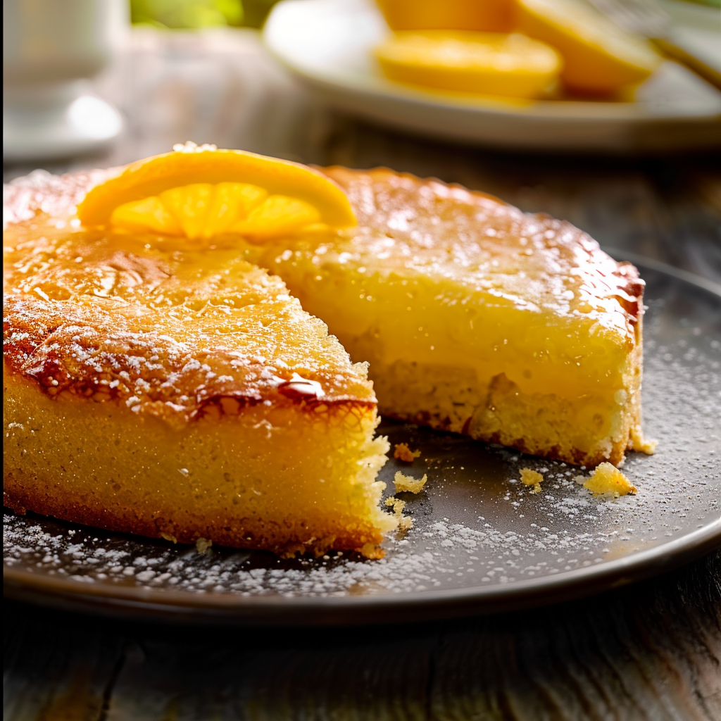 Recette de Gâteau de Semoule à la Noix de Coco et au Citron