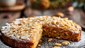 Gâteau d'Amandes de Belle-Maman depuis recettemoderne.com