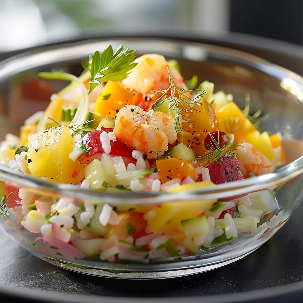 Salade hawaïenne