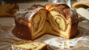 Recette de Génoise Marbrée