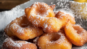 beignets aux pommes façon Cyril Lignac