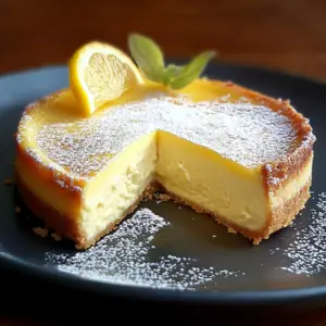 Cheesecake Japonais au Citron