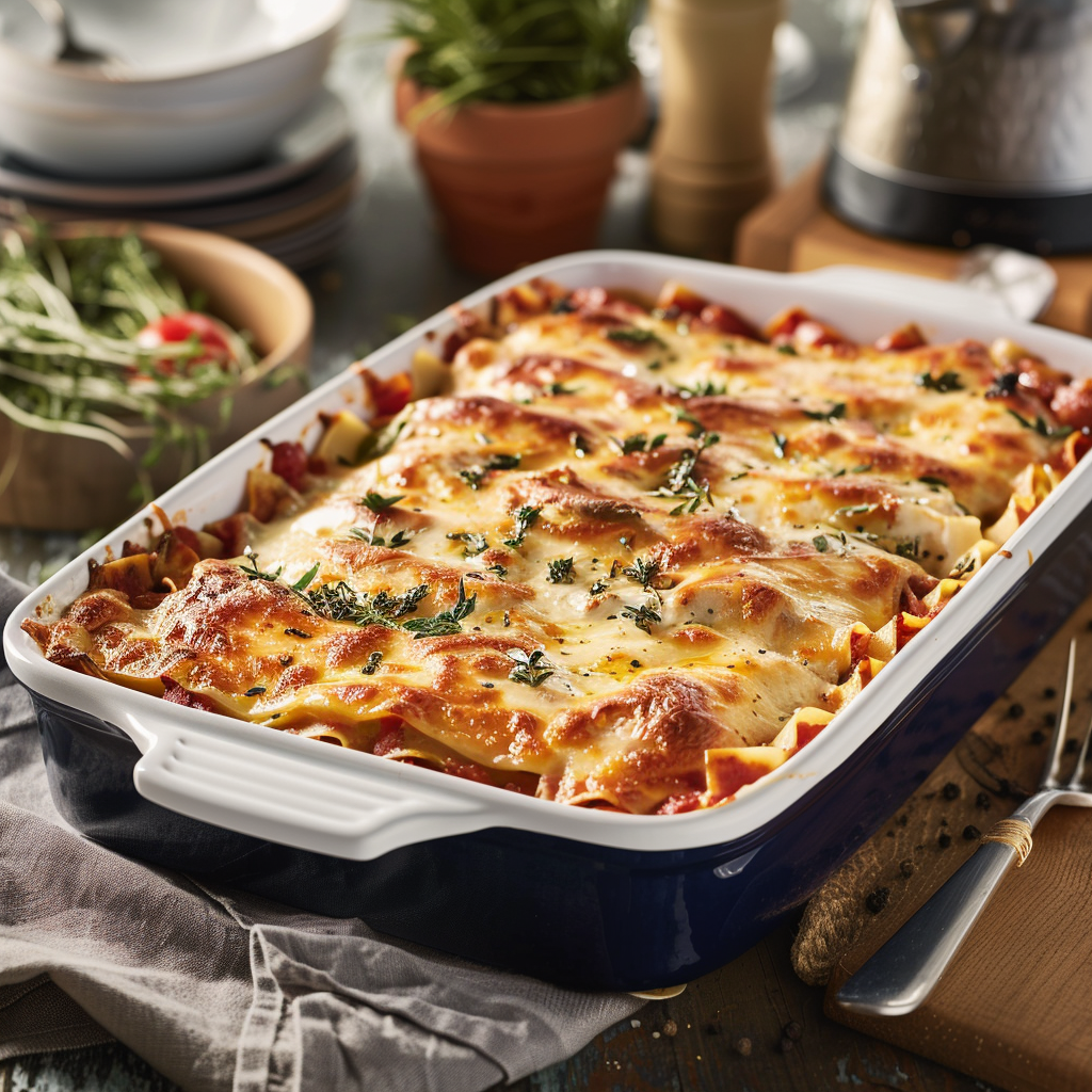 Recette de Lasagnes aux Saucisses et Mozzarella