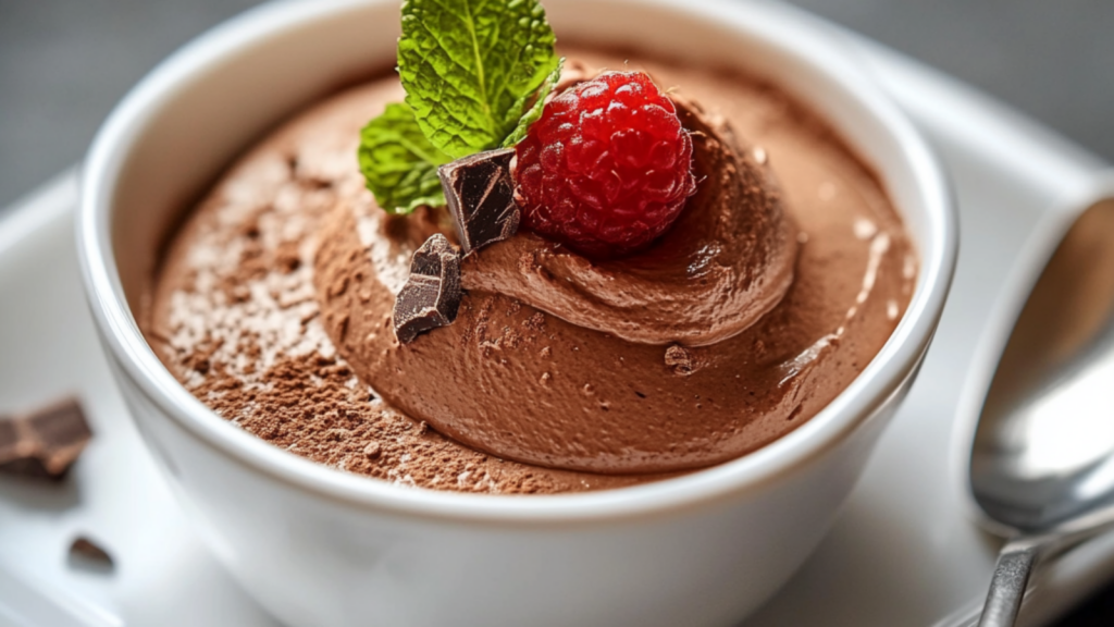 Mousse au Chocolat au Mascarpone