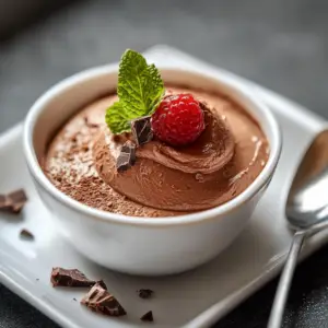 Mousse au Chocolat au Mascarpone