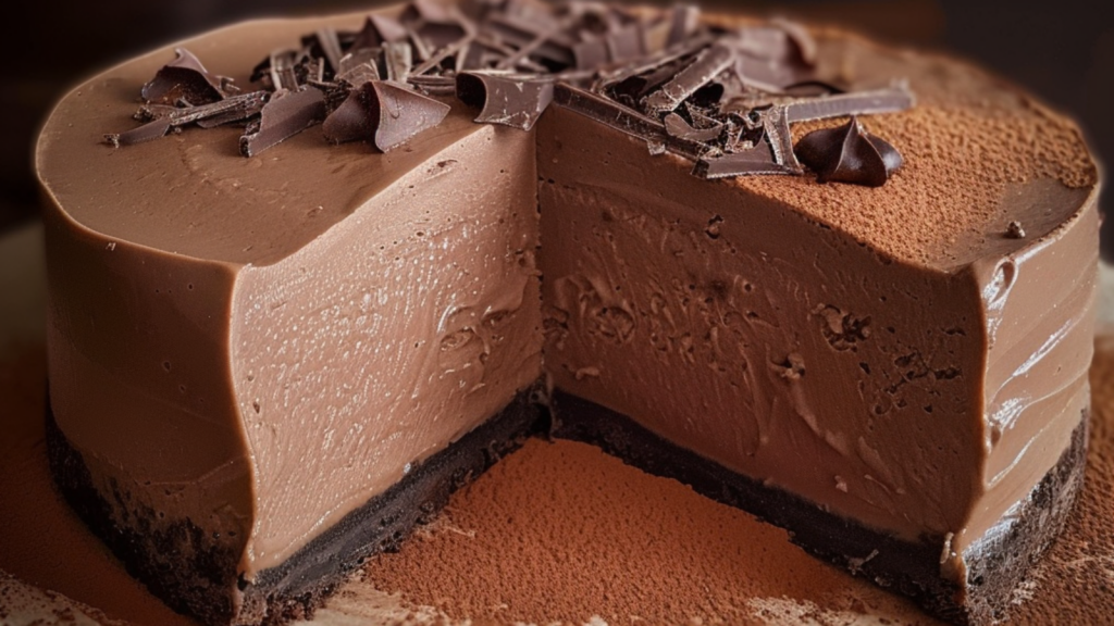 Gâteau mousse au chocolat depuis recettemoderne.com