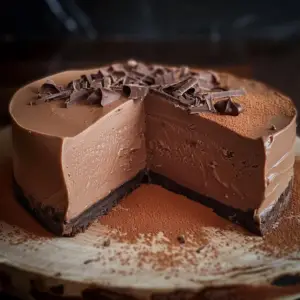 Gâteau mousse au chocolat depuis recettemoderne.com