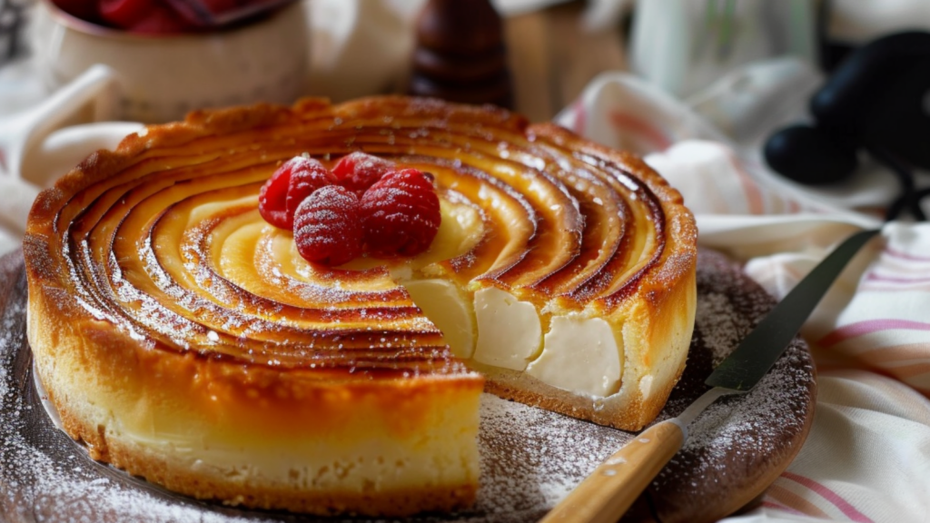 Recette de Tarte au Fromage Délicieusement Crémeuse